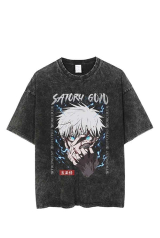 Gojo Satoru Jujutsu Kaisen Anime Print Unisex T-Shirt GSJKTS001