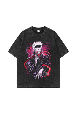 Satoru Gojo Jujutsu Kaisen Anime Imprimer T-shirt unisexe