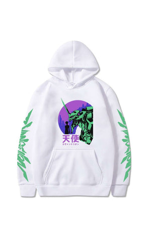 Evangelion Anime Print Unisex Hoodie