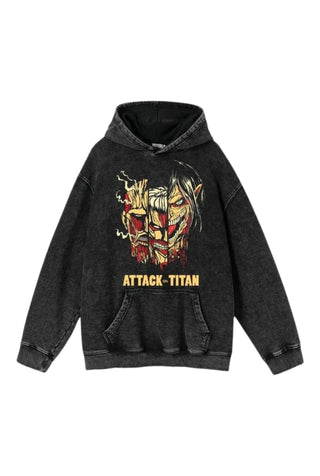 ATTACK ON TITAN ANIME PRINT UNISEX HOODIE AOTH-005