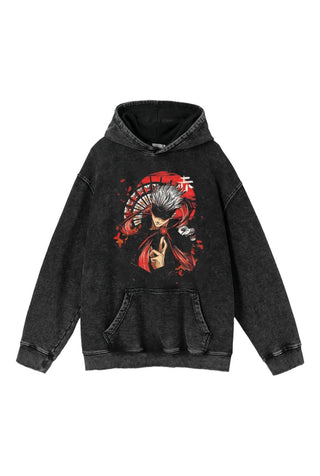 Gojo Jujutsu Kaisen Anime Print Unisex Hoodie GJKH-004