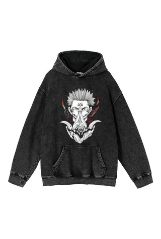 Sukuna Jujutsu Kaisen Anime print Unisex Hoodie SJKH-001