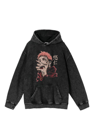 Sukuna Jujutsu Kaisen Anime Print Unisex Hoodie SJKH-003