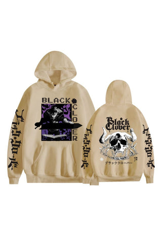 Asta Black Clover Anime Print Unisex Hoodie ABH-001