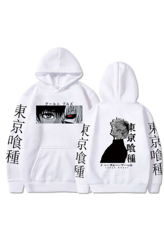 Ken Kaneki Tokyo Ghoul Anime Print Unisex Hoodie