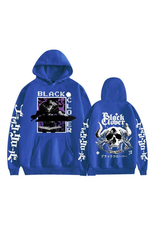 Asta Black Clover Anime Print Unisex Hoodie ABH-001