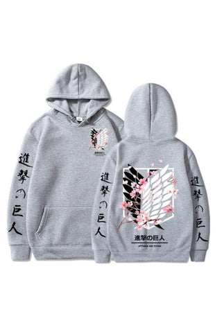 Attack on Titan Anime Print Unisex Hoodie