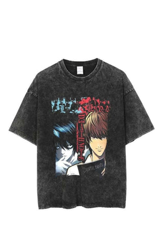 Yagami Light  Death Note Anime Print Unisex T-Shirt YLDNTS002