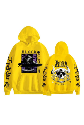 Asta Black Clover Anime Print Unisex Hoodie ABH-001