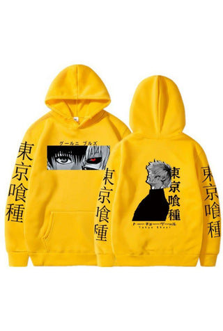 Ken Kaneki Tokyo Ghoul Anime Print Unisex Hoodie