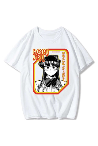 Komi Shouko Komi Can’t Communicate Anime Print Unisex T-Shirt KSKCCTS007