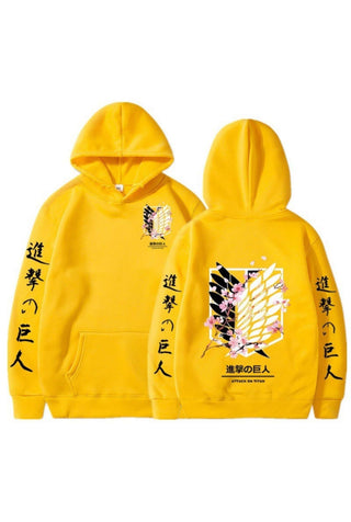 Attack on Titan Anime Print Unisex Hoodie