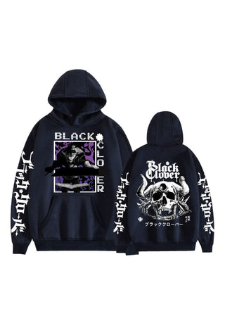 Asta Black Clover Anime Print Unisex Hoodie ABH-001