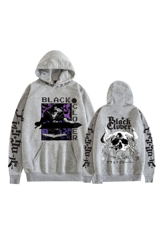 Asta Black Clover Anime Print Unisex Hoodie ABH-001