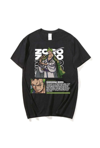 Zoro One Piece Anime Print Unisex T-Shirt
