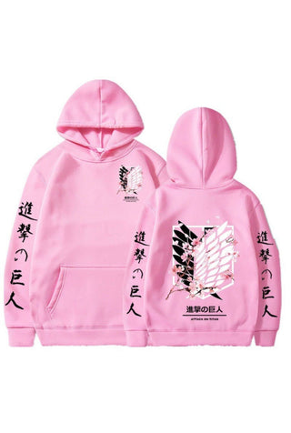 Attack on Titan Anime Print Unisex Hoodie