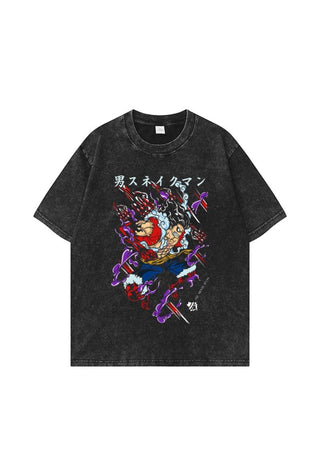 Luffy One Piece Anime Print Unisex T-Shirt LUOPTS001