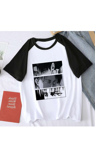 Levi Ackerman Attack on Titan  Anime Print Unisex T-Shirt LAAOTTS010