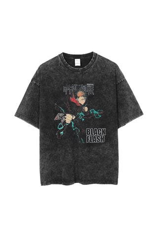 Yuji Itadori Jujutsu Kaisen Anime Print Unisex T-Shirt YIJKTS-001