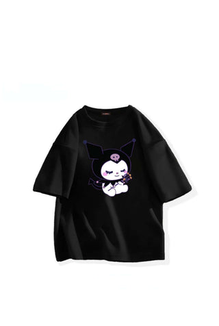 Kuromi Onegai My Melody Anime Print Unisex T-Shirt KOMMTS004