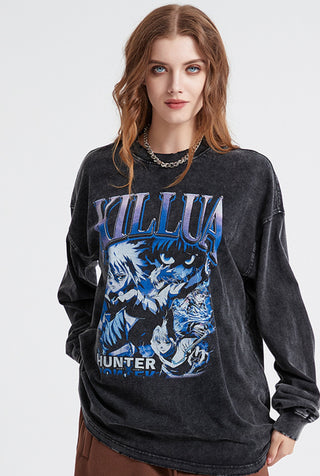 Killua Hunter x Hunter Anime Print Unisex Sweatshirt KHXHST-001