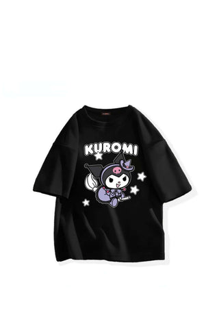 Kuromi Onegai My Melody Anime Print Unisex T-Shirt KOMMTS001