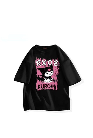 Kuromi Onegai My Melody Anime Print Unisex T-Shirt KOMMTS003