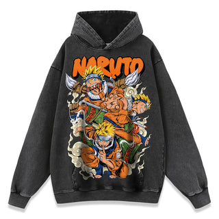 Naruto Anime Print Unisex Hoodie NAH001