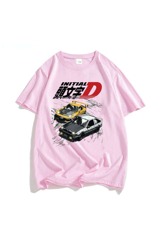 Initial D Anime Print Unisex T-Shirt INDTS002