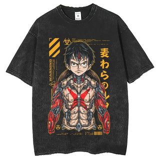 Luffy Anime Print Unisex T-Shirt LATS009