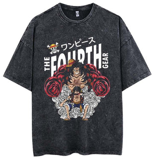 Luffy Anime Print Unisex T-Shirt LATS011