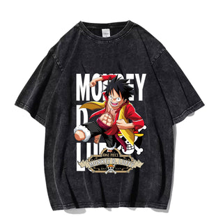 Luffy One Piece Anime Print Unisex T-Shirt LOPTS-016