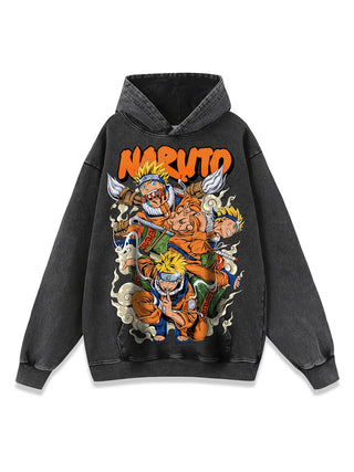 Naruto Anime Print Unisex Hoodie NAH001