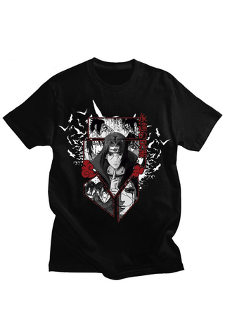 Itachi Naruto Anime Print Unisex T-Shirt INTS-006