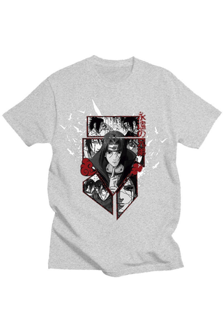 Itachi Naruto Anime Print Unisex T-Shirt INTS-006