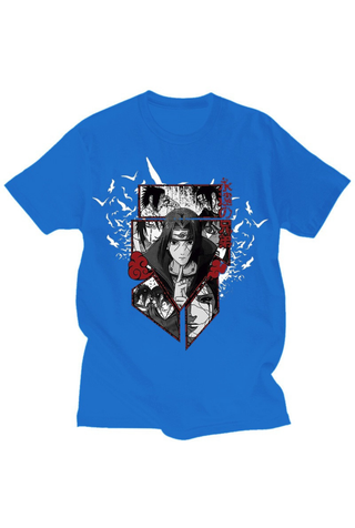 Itachi Naruto Anime Print Unisex T-Shirt INTS-006