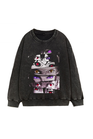 Naruto Anime Print Unisex Sweatshirt NAST-003