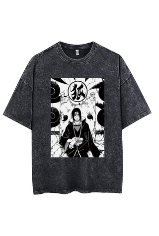 Itachi Naruto Anime Print Unisex T-Shirt INTS-009