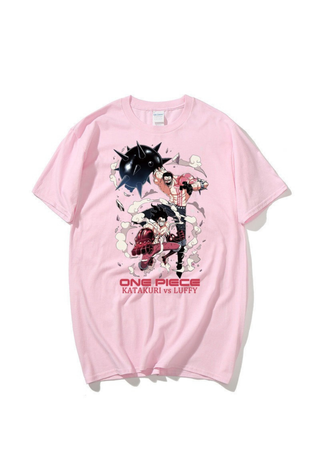 Luffy One Piece Anime Print Unisex T-Shirt LOPTS-034