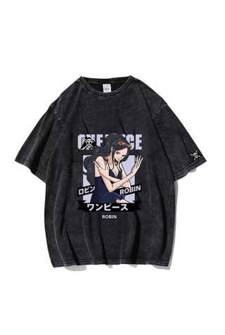 Robin One Piece Anime Print Unisex T-Shirt ROPTS-002