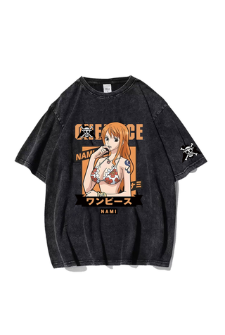 Nami One Piece Anime Print Unisex T-Shirt NOPTS-002