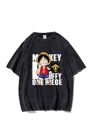 Luffy One Piece Anime Print Unisex T-Shirt LOPTS-019