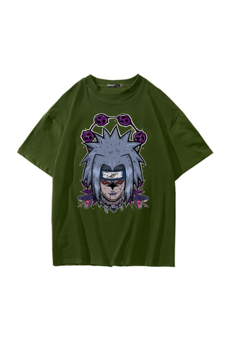 Sasuke Naruto Anime Print Unisex T-Shirt SNTS-008