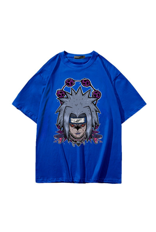 Sasuke Naruto Anime Print Unisex T-Shirt SNTS-008