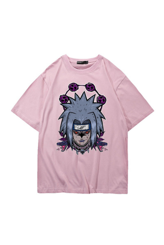 Sasuke Naruto Anime Print Unisex T-Shirt SNTS-008