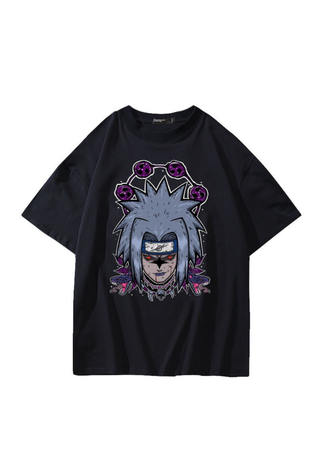 Sasuke Naruto Anime Print Unisex T-Shirt SNTS-008