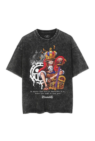 Luffy One Piece Anime Print Unisex T-Shirt LOPTS-026