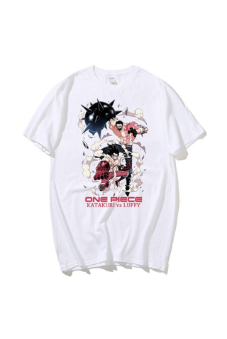 Luffy One Piece Anime Print Unisex T-Shirt LOPTS-034