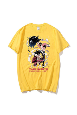 Luffy One Piece Anime Print Unisex T-Shirt LOPTS-034