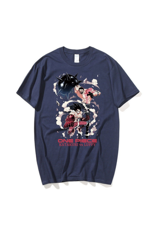 Luffy One Piece Anime Print Unisex T-Shirt LOPTS-034